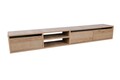 Comoda TV, Mod Design, Rust, 180 x 30 x 25 cm, pal melaminat, stejar
