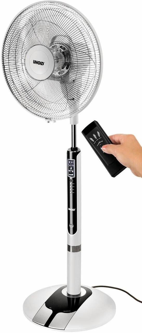 Ventilator de podea cu telecomanda Univer, Unold, 65 W, timer, 3 viteze - imagine 7