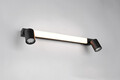 Aplica de perete Enrico, TRIO, 60x4.5x18 cm, 6W, 2x GU10, 1x SMD, metal, negru mat