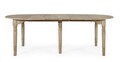 Masa extensibila Bedford, Bizzotto, 110/272x110x78 cm, lemn masiv de stejar