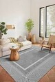 Covor, CLR-7237-HALI-55, 60x150 cm, Poliester, Gri