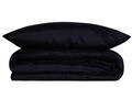 Lenjerie de pat pentru o persoana (DE), Elegant - Dark Blue, Cotton Box, Bumbac Satinat