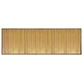 Covoras de baie Formbu, iDesign, 61x183 cm, bambus, natural
