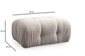 Coltar, Atelier del Sofa, 560ARE1254, Cadru: Lemn de fag/PAL, Crem
