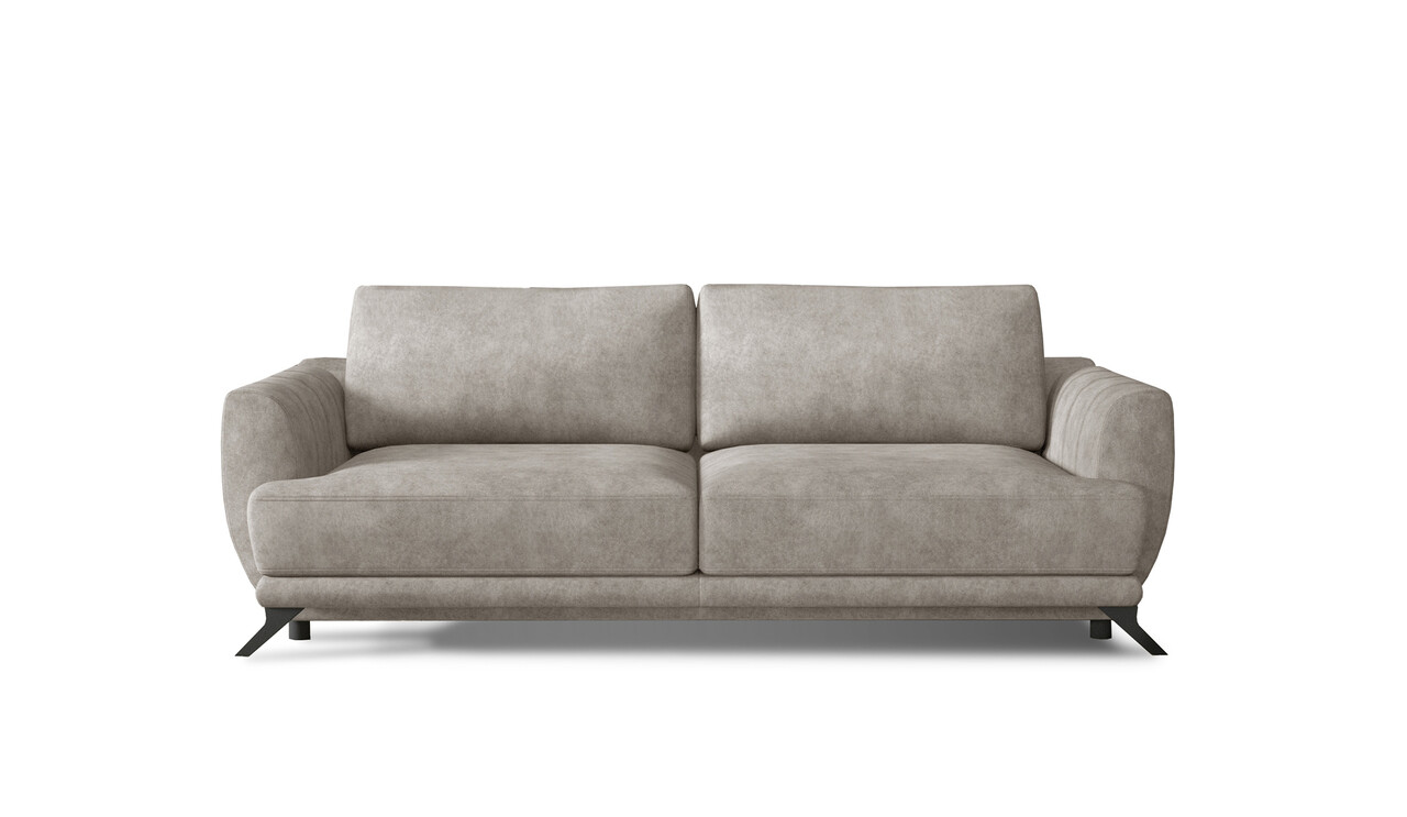 Canapea extensibila 3 locuri ELTAP, Meg01, Megis, 242x95x90 cm, lemn/poliester, bej - 1 | YEO