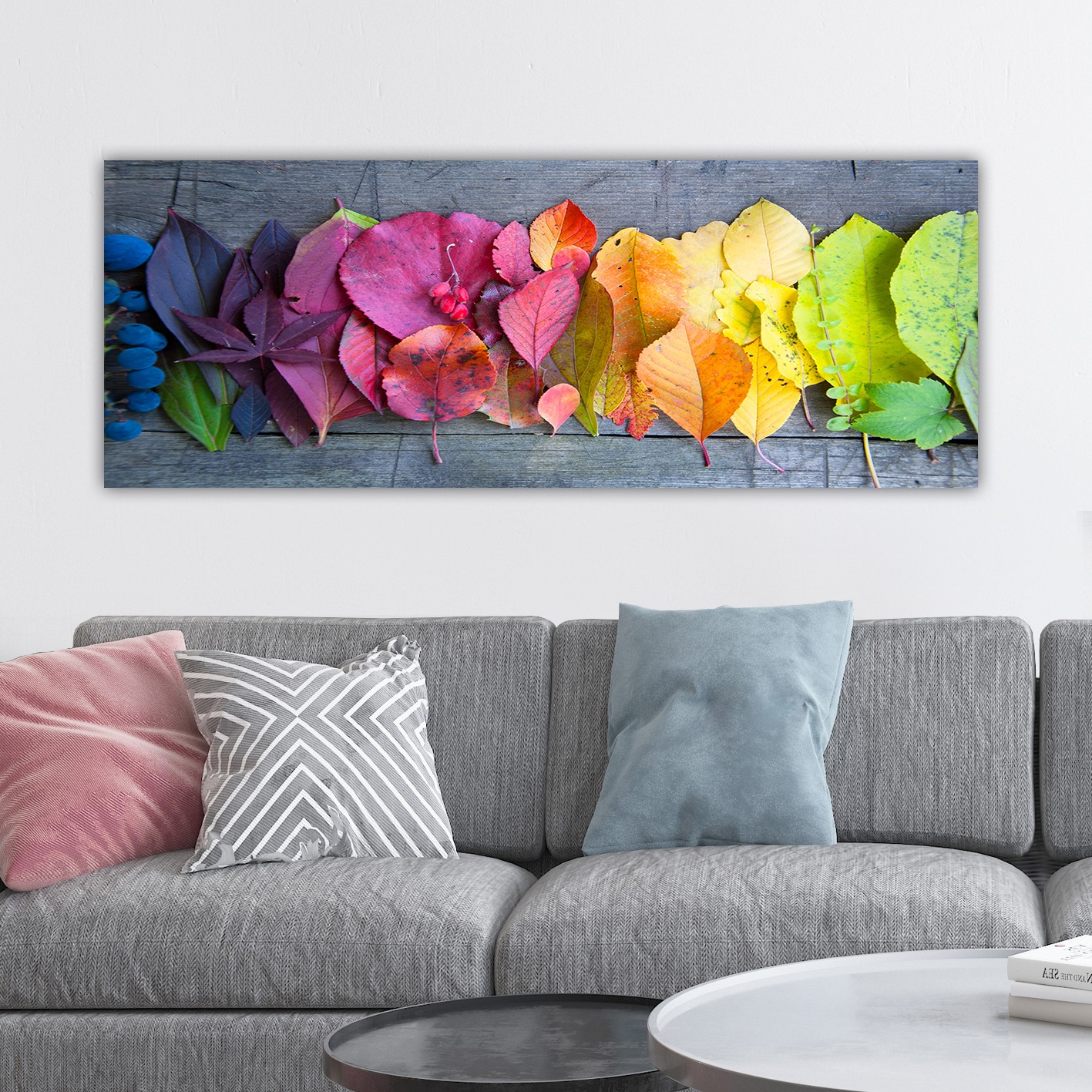 Tablou decorativ, YTY225335341_3080, Canvas, 30 x 80 cm, Multicolor
