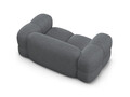 Canapea 2 locuri, Loretto, Cosmopolitan Design, 180x100x68 cm, tesatura structurata, gri