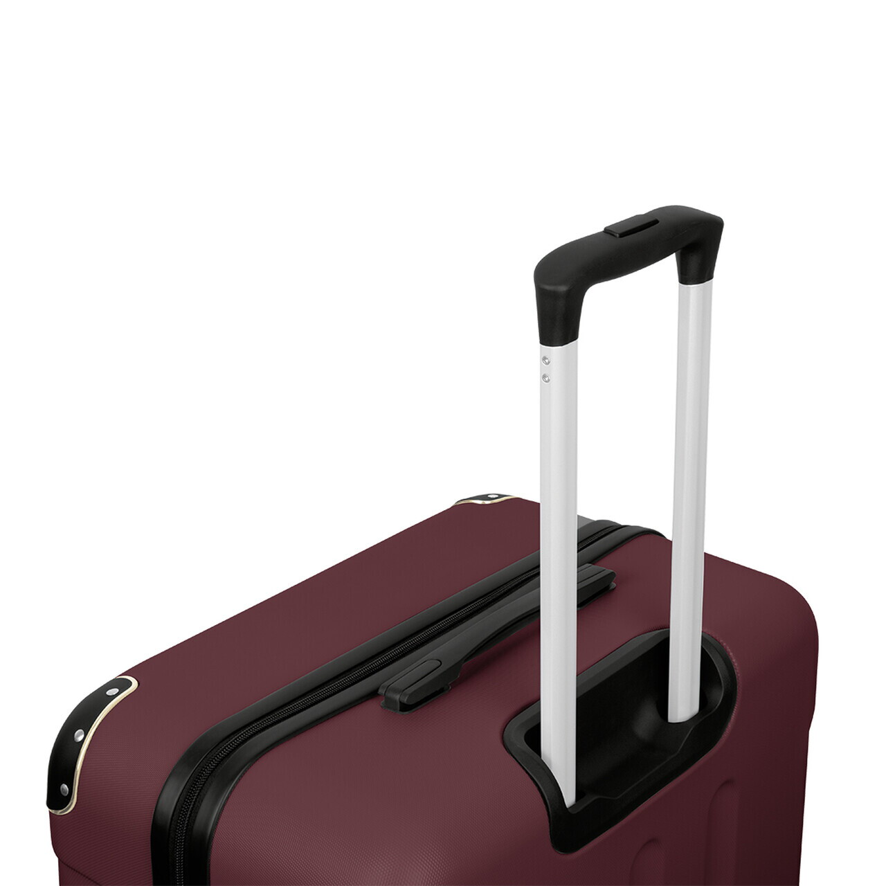 Troler Swiss Hufeisen, 43x27x65 cm, 65 L, plastic, visiniu - view 8