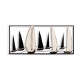 Decoratiune de perete, Yelkenli, Metal, Dimensiune: 40 x 91 x 5 cm, Multicolor