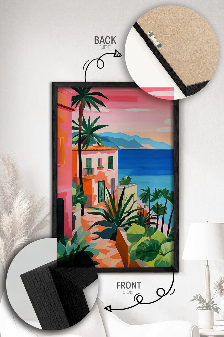 Tablou decorativ, Artnewclsyh86-3348, Lemn masiv, MDF, Multicolor - view 4