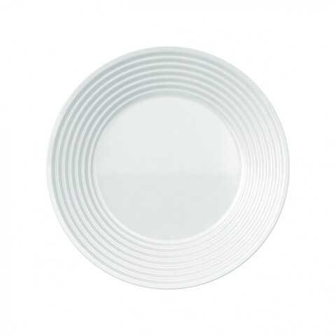 Farfurie pentru desert Marinex Saturno, Ø 19 cm, opal, alb