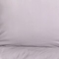 Lenjerie de pat dubla Selin, Homla, 3 piese, 200x220 cm, bumbac satinat, gri