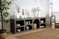 Consola, Glenevis, Lorin, 160x51x38 cm, PAL, Antracit