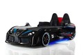 Pat pentru copii Car, Musvenus, Mnv3, 130x60x235 cm, Multicolor