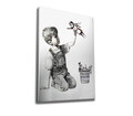 Tablou decorativ, WY62 (70 x 100), 50% bumbac / 50% poliester, Canvas imprimat, Multicolor