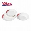 Serviciu de masa 18 piese Traditional Dobrogea, Vanora Home, portelan, multicolor