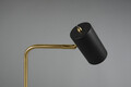 Lampa de masa Marley, TRIO, 12x25x45 cm, 5W, 1x GU10, metal, bronz mat/negru