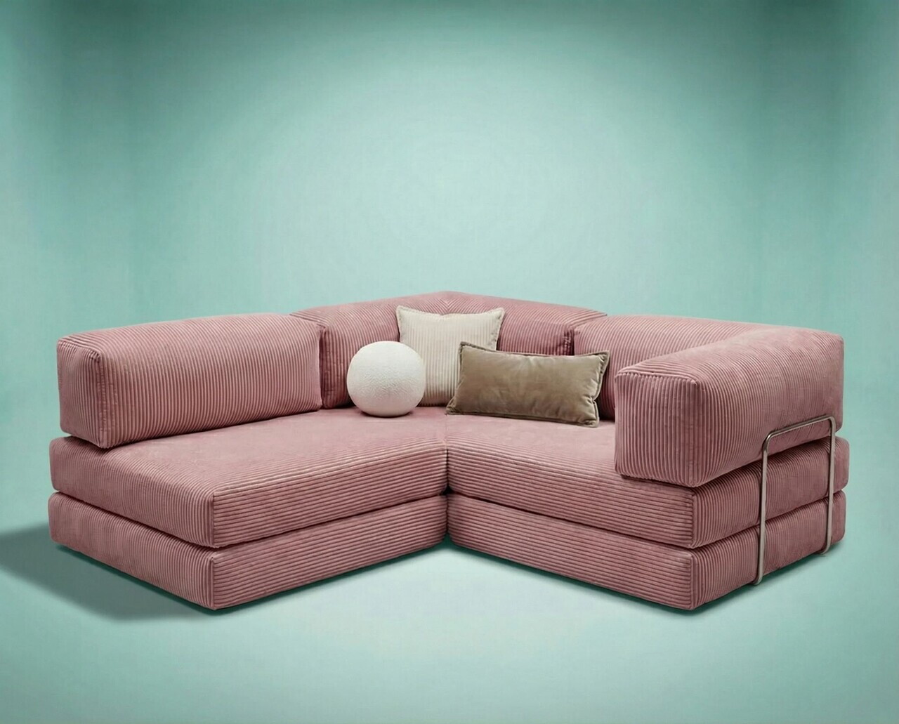 Coltar, Atelier del Sofa, 118FVL1409, Tesatura plus reiata, Roz - view 10