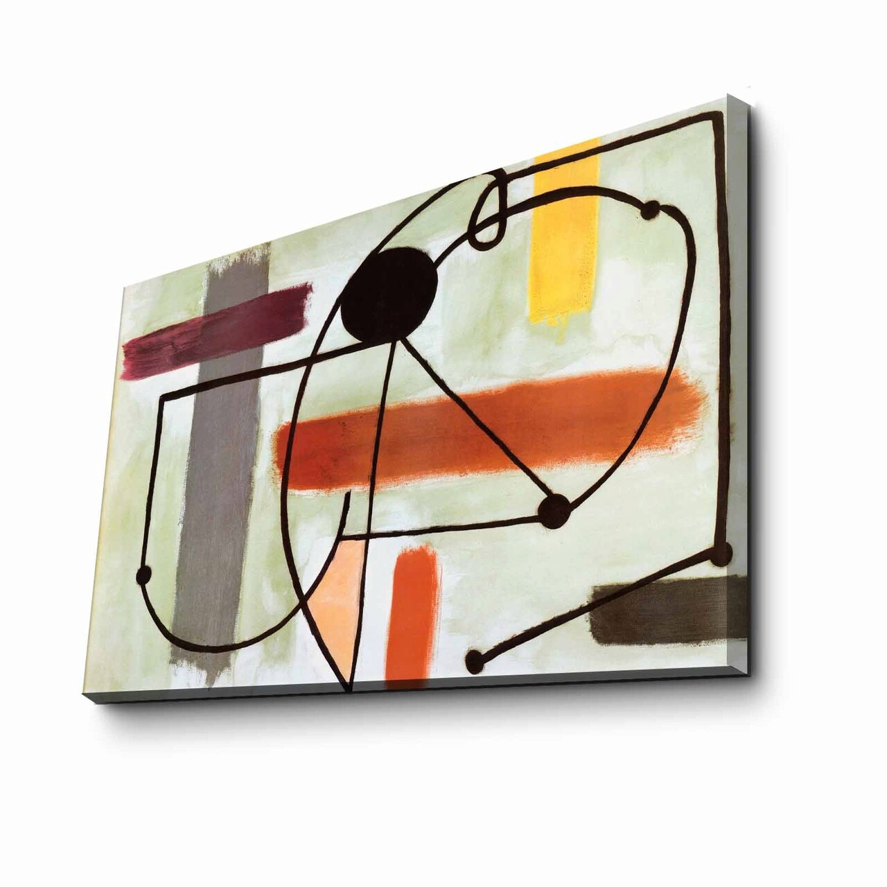 Tablou decorativ, FAMOUSART-109, Canvas, Dimensiune: 45 x 70 cm, Multicolor - 2 | YEO