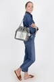 Geanta Beverly Hills Polo Club, 621, piele ecologica, platinum