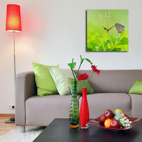 Ceas de perete, msk-33, mdf, dimensiune: 40 x 40 cm, multicolor