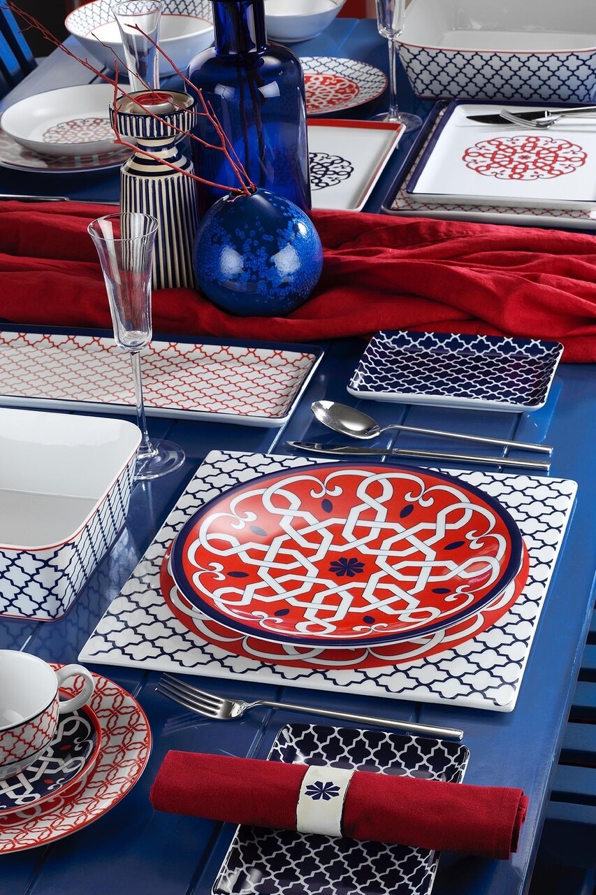 Serviciu de masa, 30 piese, Kutahya Porselen, ZG30YT42011004, portelan - 2 | YEO