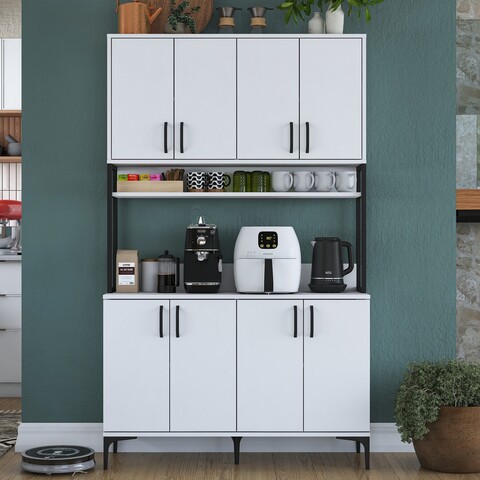 Dulap multifunctional, Rani, JE173, Alb