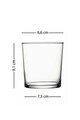 Set pahare, Hermia, 127RKL1630, Transparent