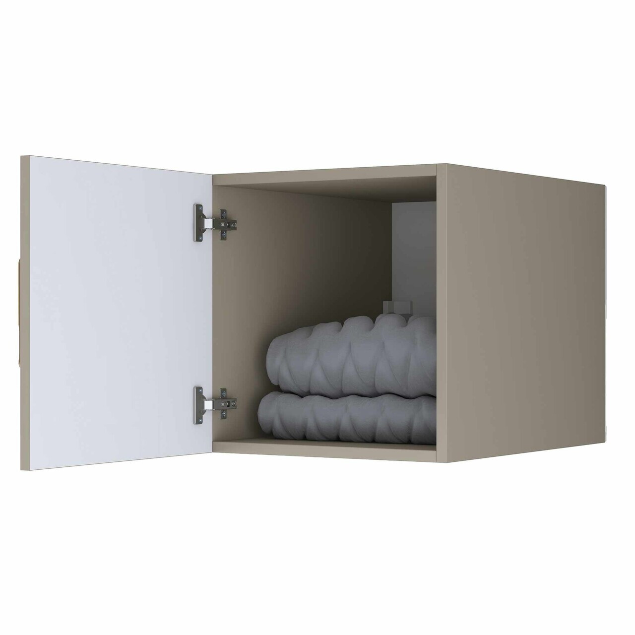 Dulap pentru haine, Hanah Home, BA284, 45x45x57.5 cm, Gresie — imaginea 4