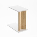 Masuta, Puqa Design, Lun, Stejar Safir / Alb