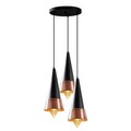 Lustra, Tatum, 584TTM1340, Metal, Negru