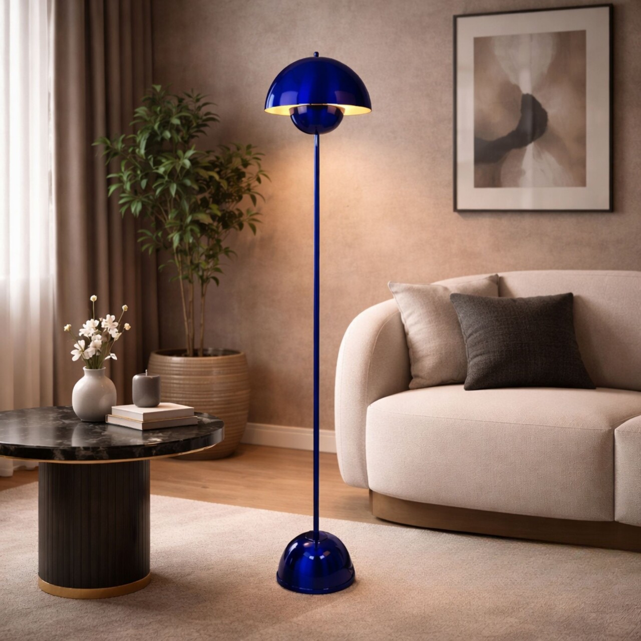 Lampadar, L'essentiel Maison, 892OPV3307, Albastru navy - view 3