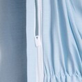 Lenjerie de pat King Size, Cloud, Homla, 200x220 cm, 3 piese, bumbac, albastru