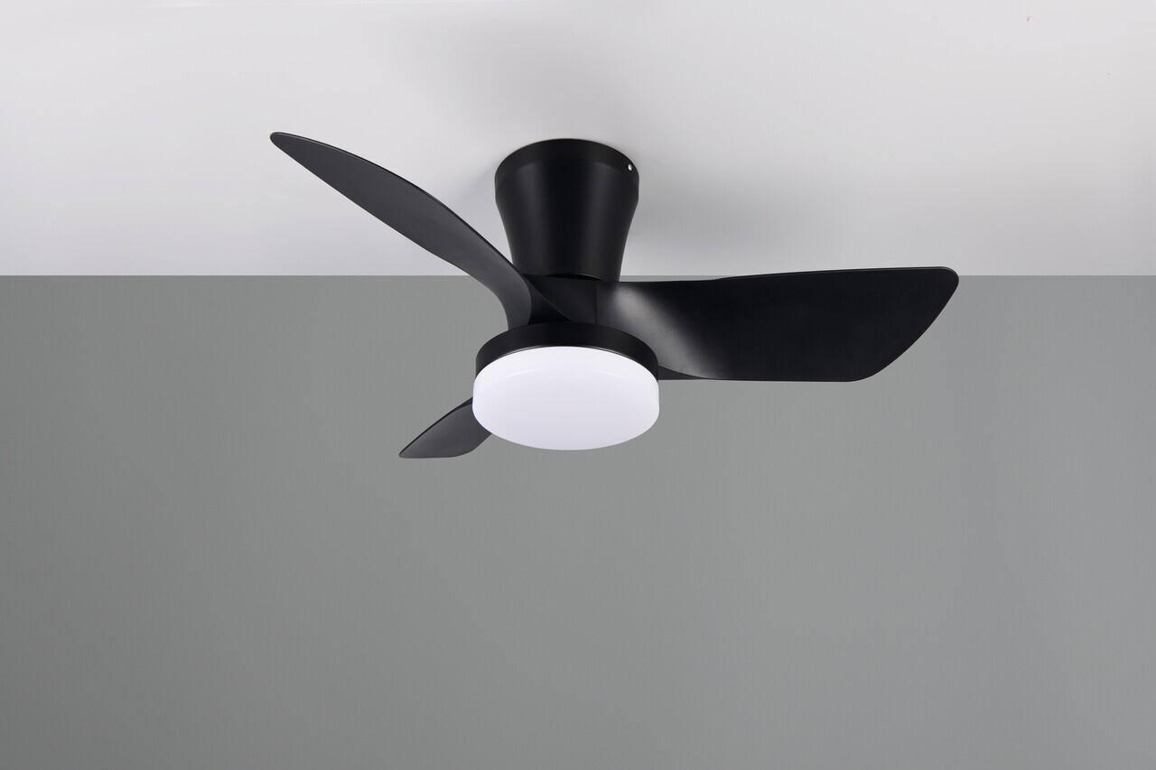 Plafoniera cu ventilator Randers, RL, 76x26 cm, 20W, 1x SMD, plastic/metal, negru mat - view 4