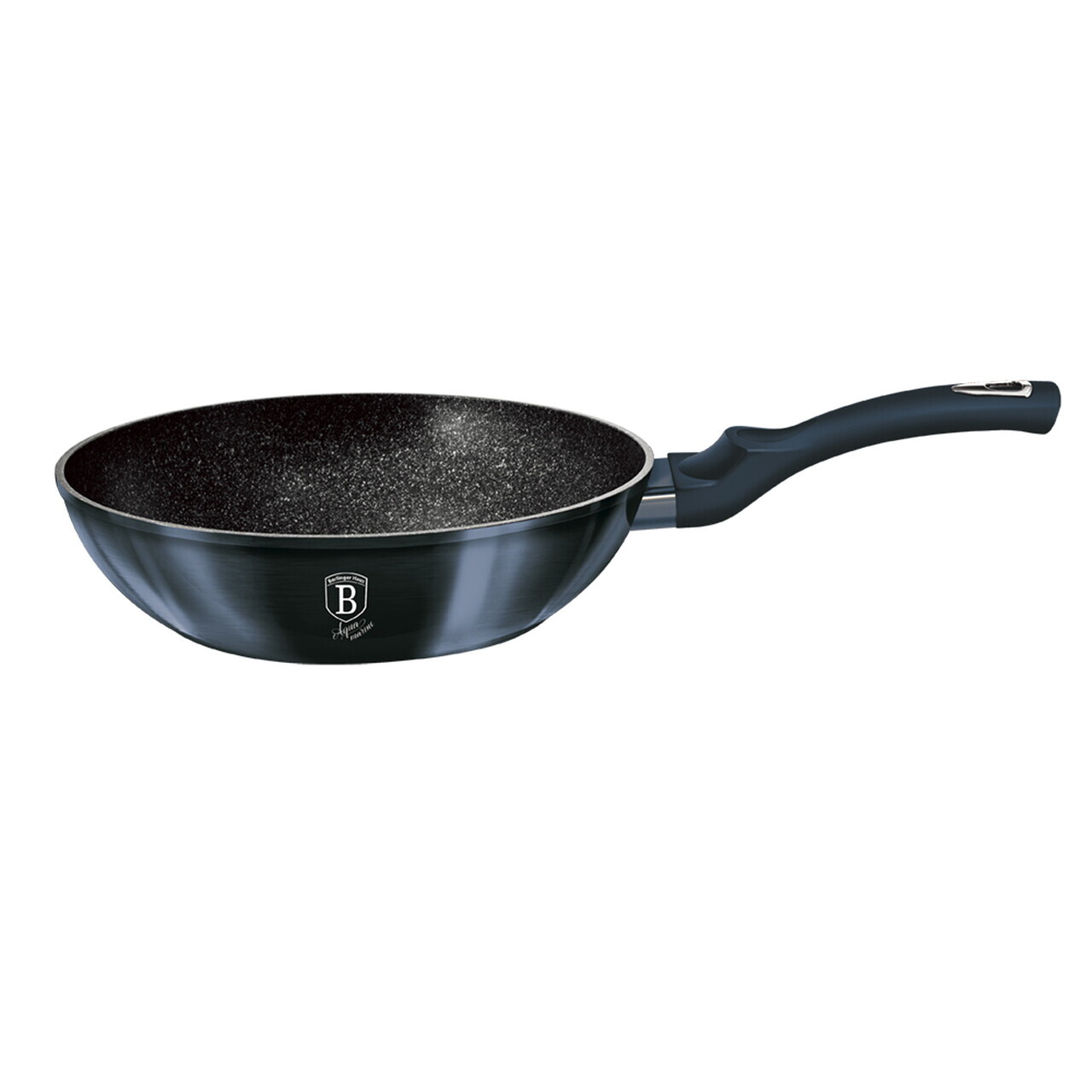 Tigaie Wok Berlinger Haus, Aquamarine, 28 cm, 3.2 L, aluminiu forjat, blue - view 4