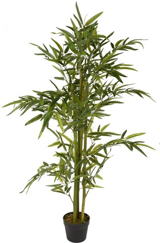 Plata artificiala Bamboo, 75x75x130 cm, plastic