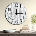 Ceas de perete, 5050MS-040, MDF, ø50 cm, Multicolor