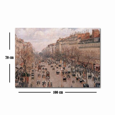 Tablou decorativ, 70100FAMOUSART-015, Canvas, 70 x 100 cm, Multicolor