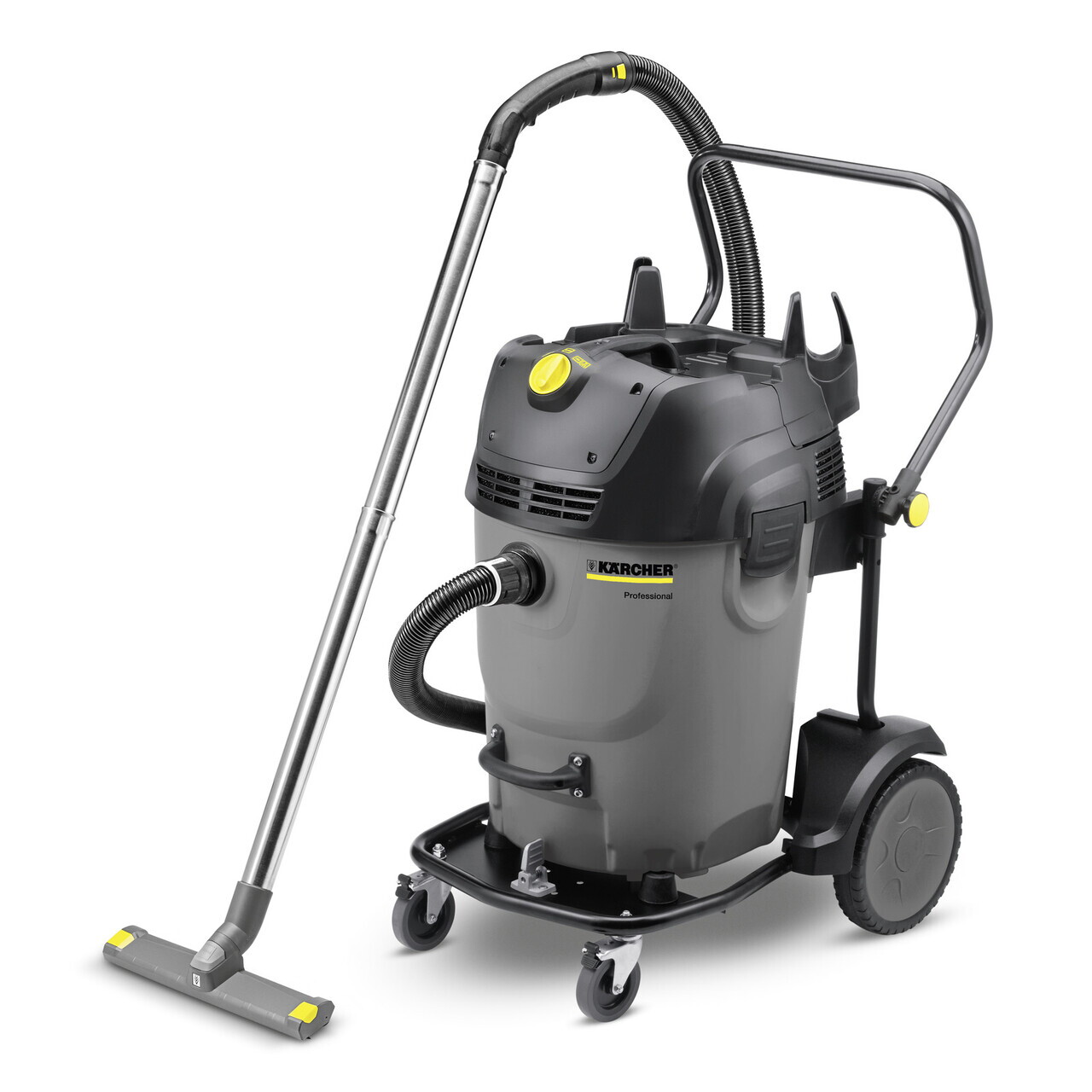 Aspirator umed-uscat profesional NT 65/2 Tact² Tc, Karcher, gri