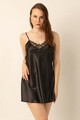 Camasa de noapte, 995MRE1696 - L/XL, Miorre, Poliester, Negru