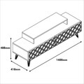 Set mobilier living, Hommy Craft, City, Maro/Crem