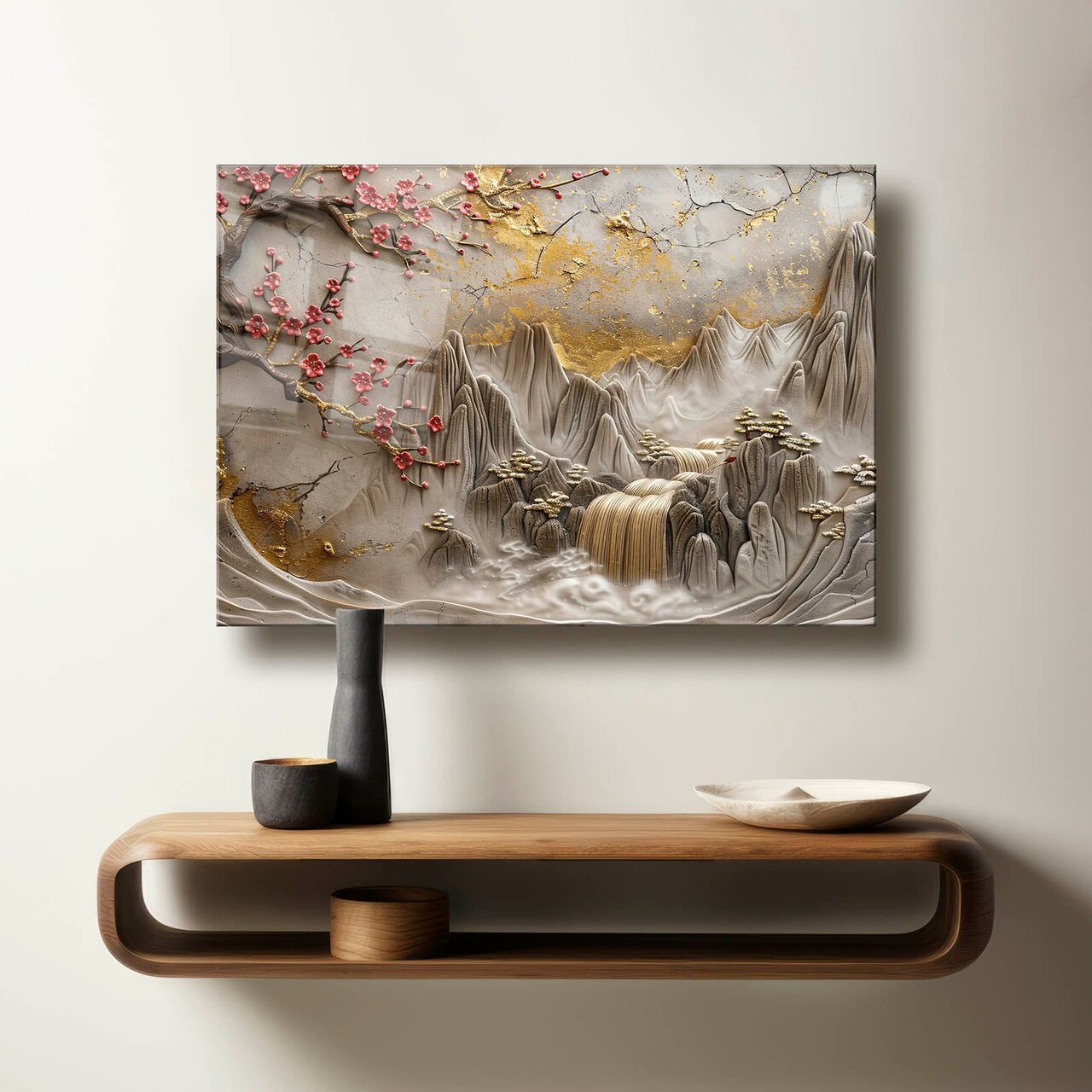 Tablou decorativ Camtbl-064 Dimensiune: 60 x 90 cm Multicolor