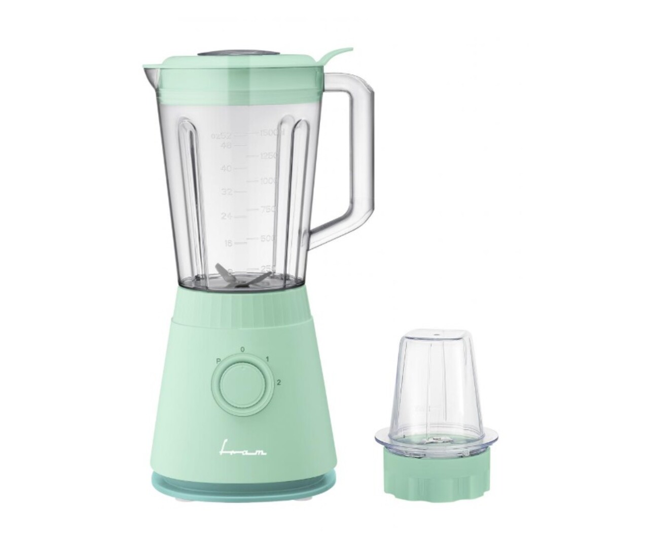 Blender de masa Fram, 600W, 1.5L, turcoaz