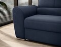 Coltar extensibil dreapta 3 locuri ELTAP, RT-40PO, Siber, 270x186x93 cm, lemn/poliester, albastru inchis