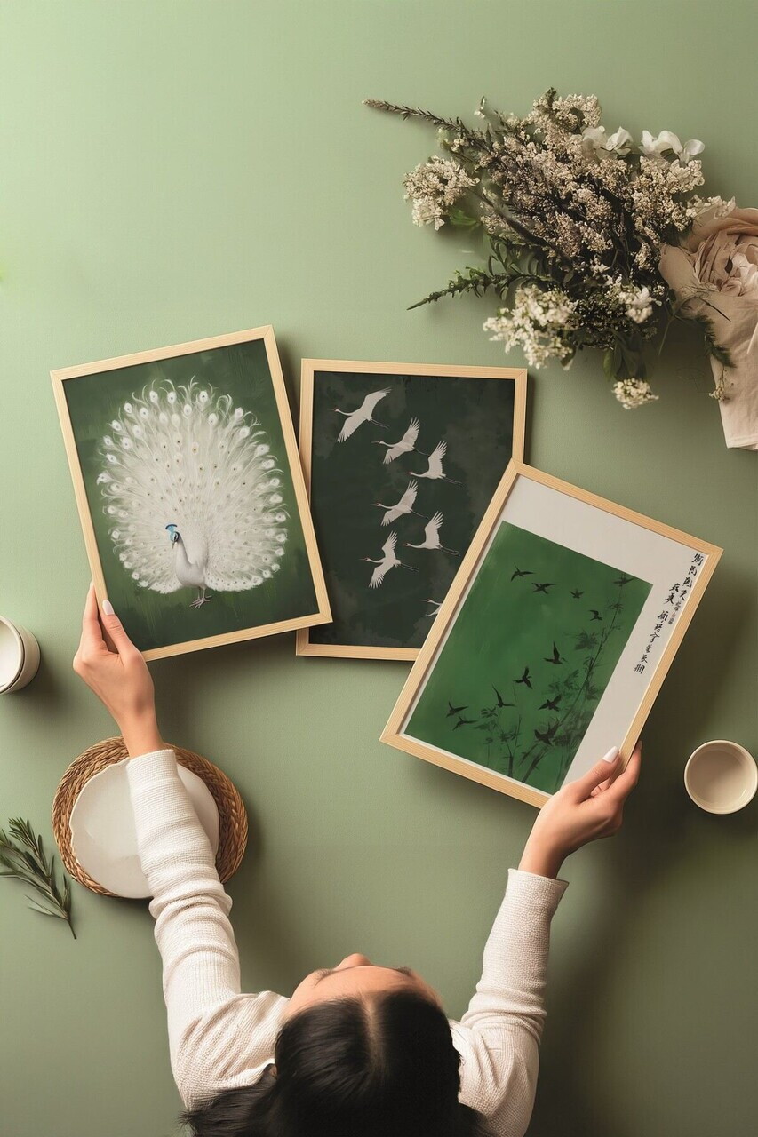 Set de pictură decorativă, Ç-300817, Sticla PVC, Multicolor — imaginea 3