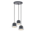 Lustra, Fulgor, 942FLG1485, Metal, Antracit