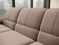 Coltar extensibil dreapta 3 locuri ELTAP, RT-20NU, Siber, 270x186x93 cm, lemn/poliester, maro deschis