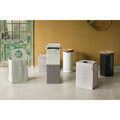Cos de rufe, Brabantia, Grey, 55 L, 29.5x40.5x54 cm, textil, gri