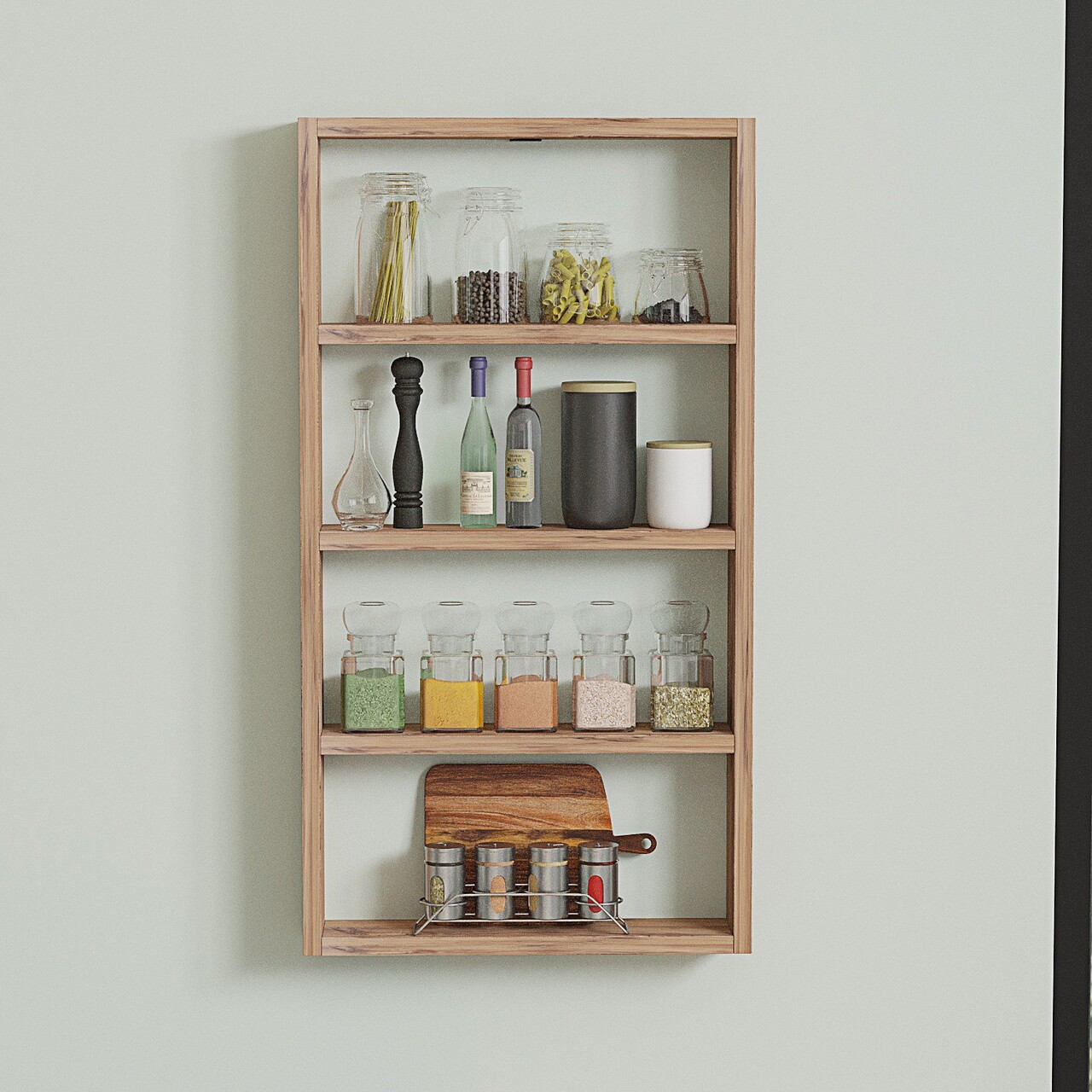 Raft de perete, Puqa Design, Quatro, Maro - 1 | YEO