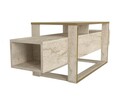 Comoda TV, Dovelle, Bianco, Travertin